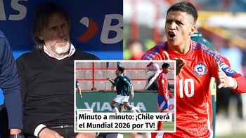 Ricardo Gareca y Chile fuera