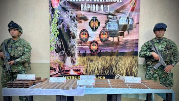 Ejército incautó arsenal de guerra